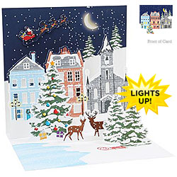 Village Glow Light Card Village Glow Light Card