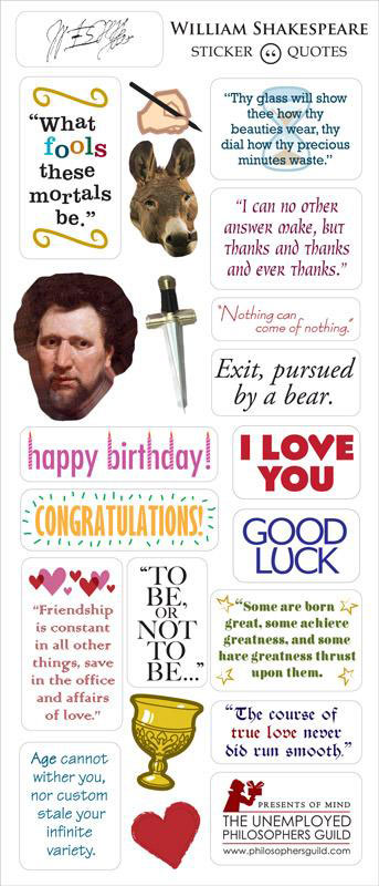 William Shakespeare Card