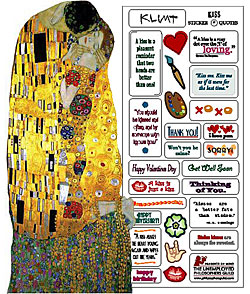 The Kiss Card (Klimt)
