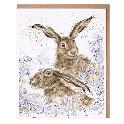 March Hares Card (Rabbits) March Hares Card (Rabbits)