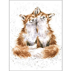 Contentment Card (Foxes) Contentment Card (Foxes)