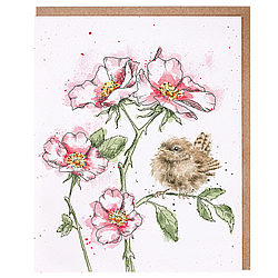 The Rose Garden Card (Bird) The Rose Garden Card (Bird)