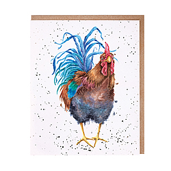 Colors Of The Rainbow Card (Rooster) Colors Of The Rainbow Card (Rooster)