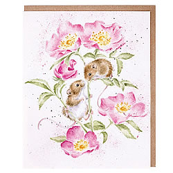 Little Whispers Card (Mice) Little Whispers Card (Mice)