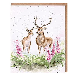 Lord And Lady Card (Deer) Lord And Lady Card (Deer)