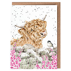 Just For Moo Card (Highland Cow) Just For Moo Card (Highland Cow)