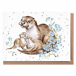 Otterly Adorable Card (Otters)