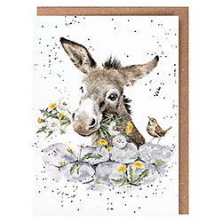 Fine And Dandy Card (Donkey)