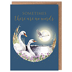 Swan Lake Card (Swans) Swan Lake Card (Swans)