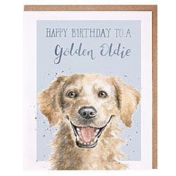 Golden Oldie Card (Golden Retriever) Golden Oldie Card (Golden Retriever)