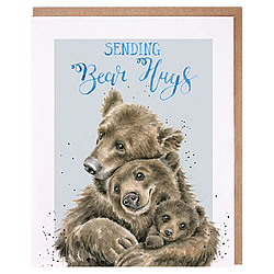 Bear Hugs Card (Bears) Bear Hugs Card (Bears)