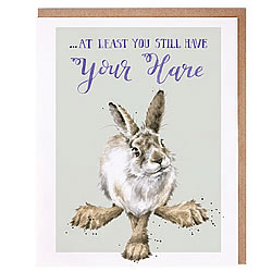 At Least You Still Have Your Hare Card (Rabbit) At Least You Still Have Your Hare Card (Rabbit)