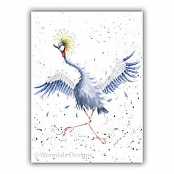 Dancing Queen Card (Crane)