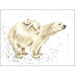 Bear Hugs Card (Polar Bears) Bear Hugs Card (Polar Bears)