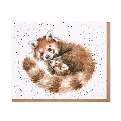 Tree Hugger Card (Red Pandas) Tree Hugger Card (Red Pandas)