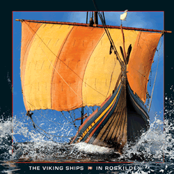 Viking Ship Card (Havhingsten)