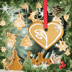 Christmas Gingerbread Card