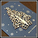 Wood Ornament Christmas Cards