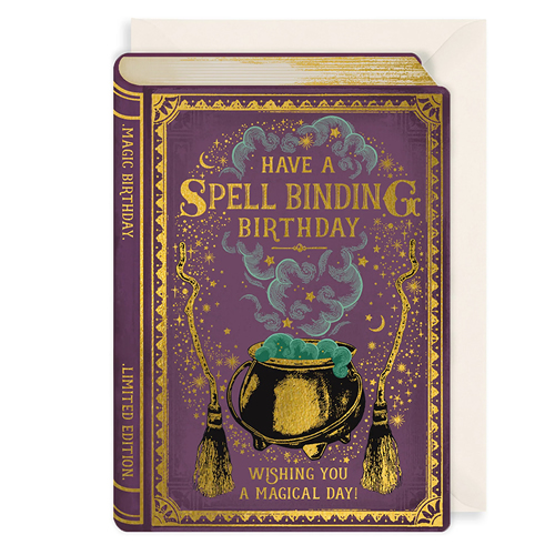 Spell Binding Birthday Card - Click Image to Close