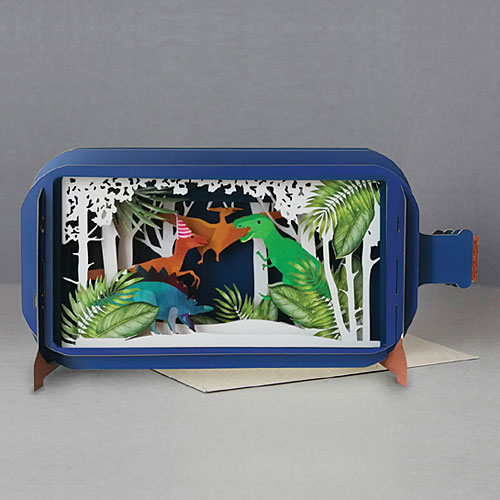 Dinosaurs Card - Click Image to Close