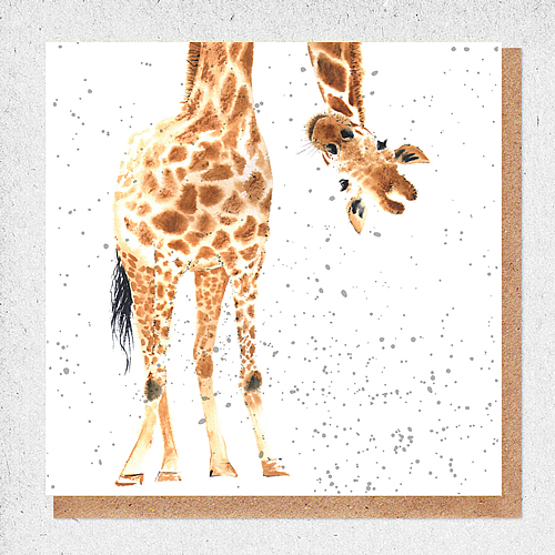 Giraffe Card - Click Image to Close