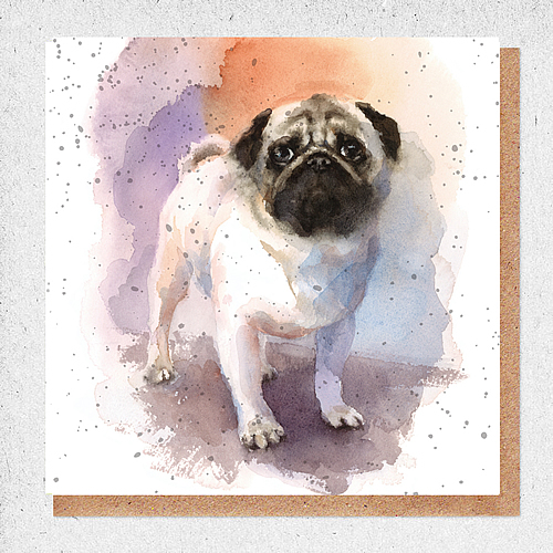 Pug Card - Click Image to Close