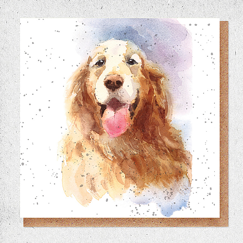 Golden Retriever Card - Click Image to Close