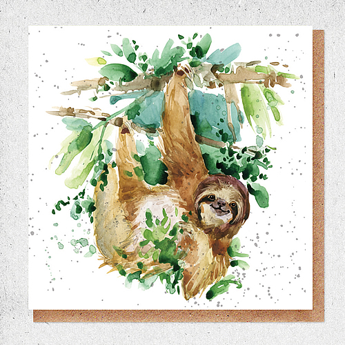 Sloth Card - Click Image to Close