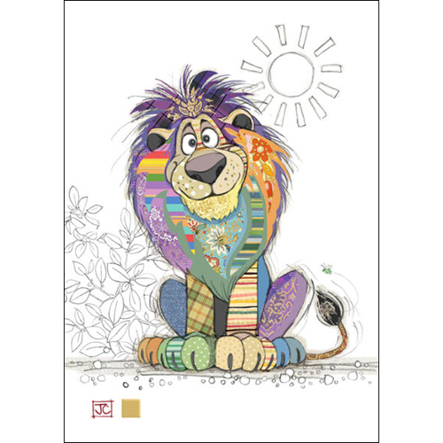 Louis Lion Card - Click Image to Close