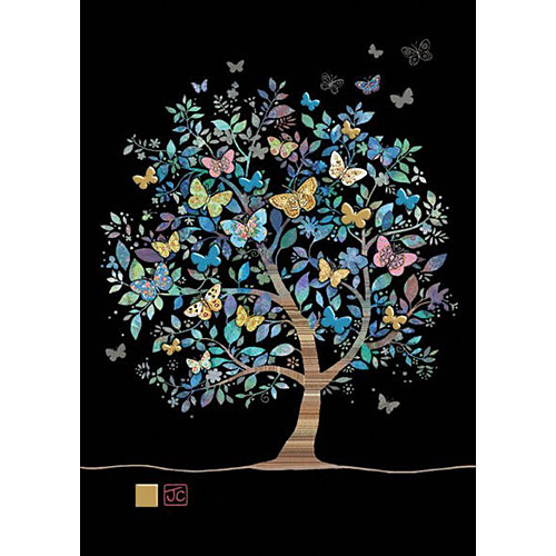 Butterfly Tree Card - Click Image to Close