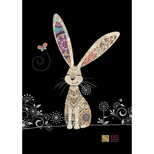 Decorative Rabbit Card - Click Image to Close