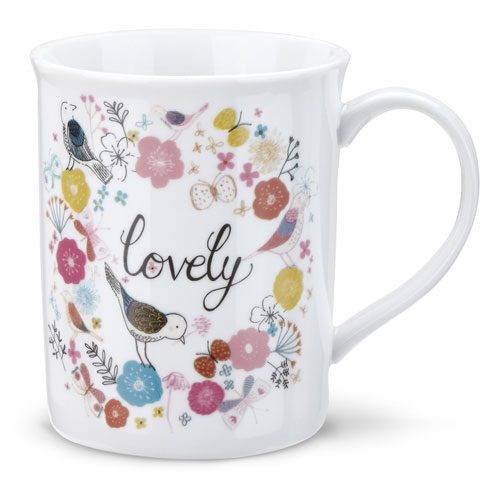 Lovely Mug & Greeting Card Set - Click Image to Close