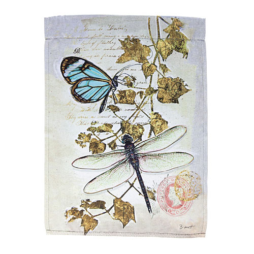 Natural Life Card with Garden Flag - Click Image to Close