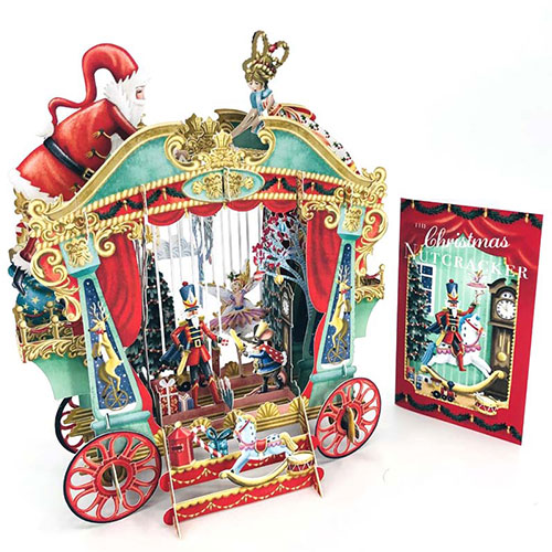 Christmas Puppets Card with Gift Tag - Click Image to Close