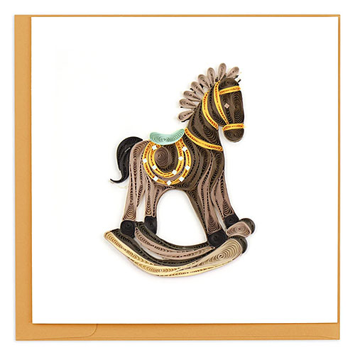 Rocking Horse Card - Click Image to Close