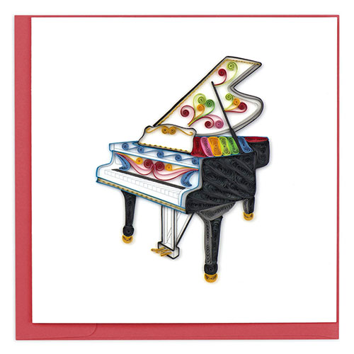 Grand Piano Card - Click Image to Close