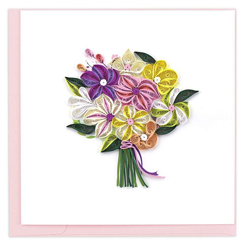 Floral Bouquet Card - Click Image to Close
