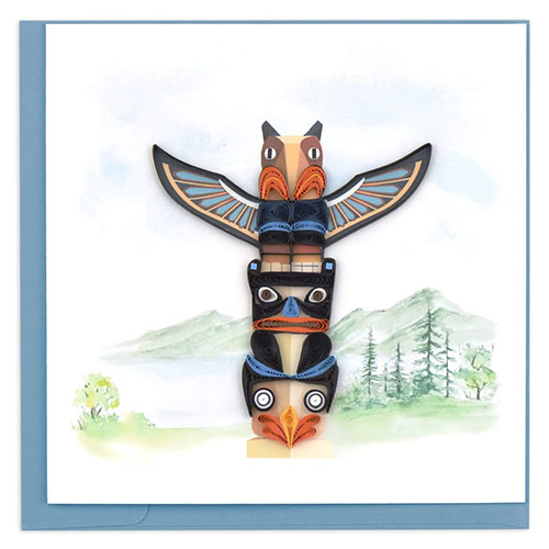 Totem Pole Card - Click Image to Close