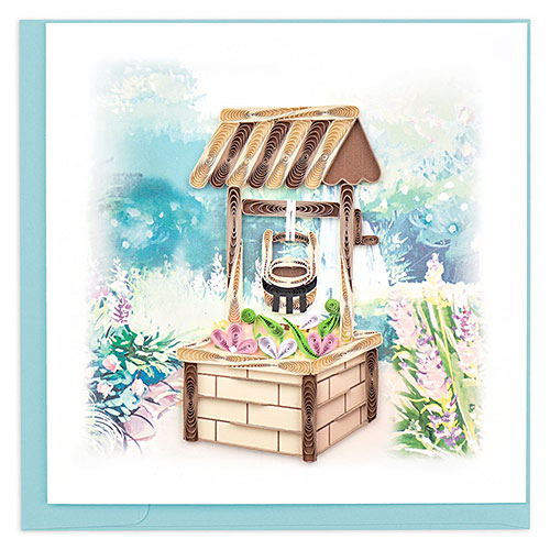 Wishing Well Card - Click Image to Close