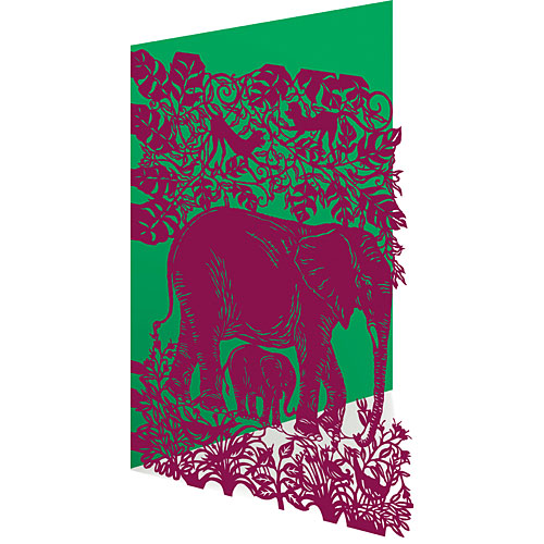 Elephant Card - Click Image to Close