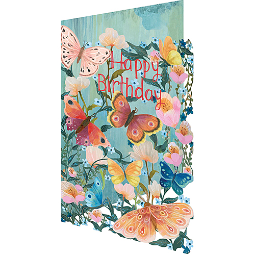 Butterflies Card - Click Image to Close