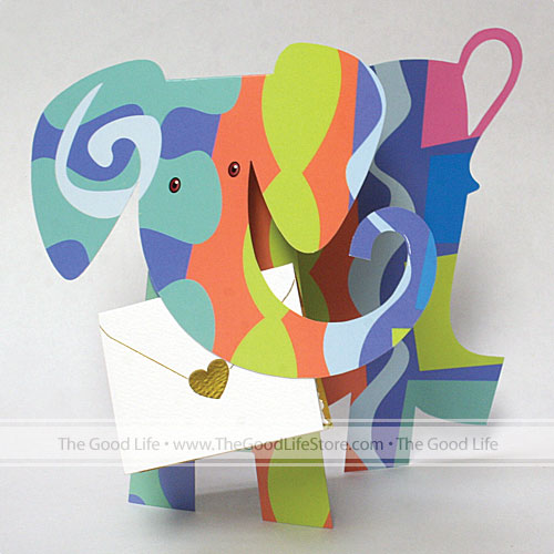 Jazz Card (Elephant) - Click Image to Close