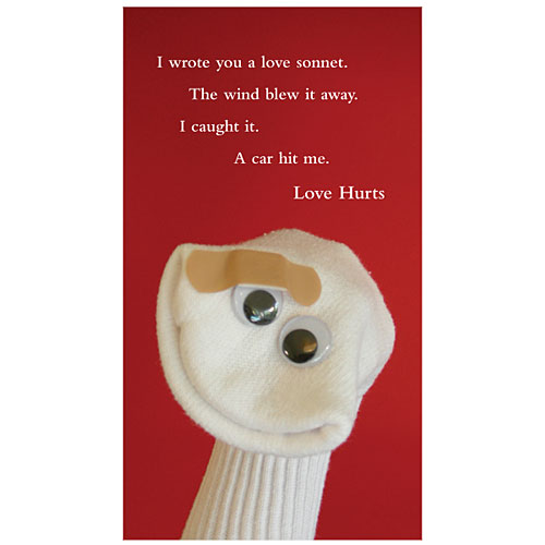 Love Hurts Card - Click Image to Close