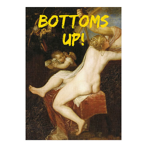 Bottoms Up! Card - Click Image to Close