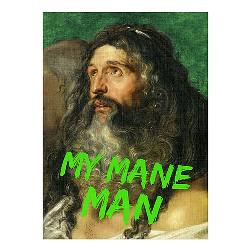 My Mane Man Card - Click Image to Close