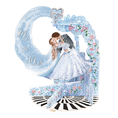 Wedding Couple Card - Click Image to Close