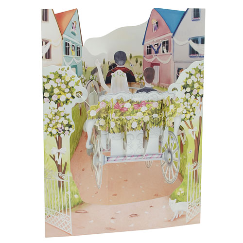 Wedding Carriage Card - Click Image to Close