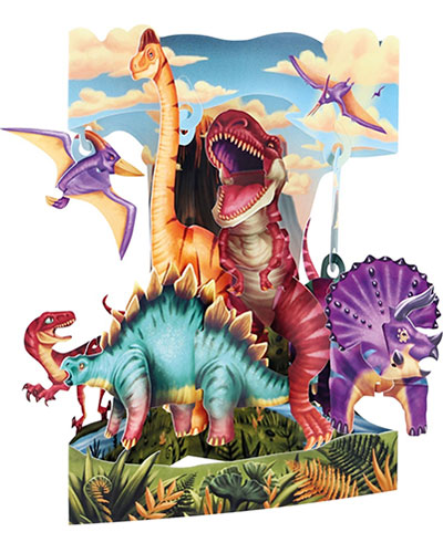 Land Of The Dinosaurs Card - Click Image to Close