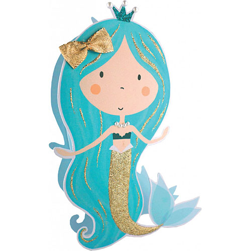 Mermaid Card - Click Image to Close