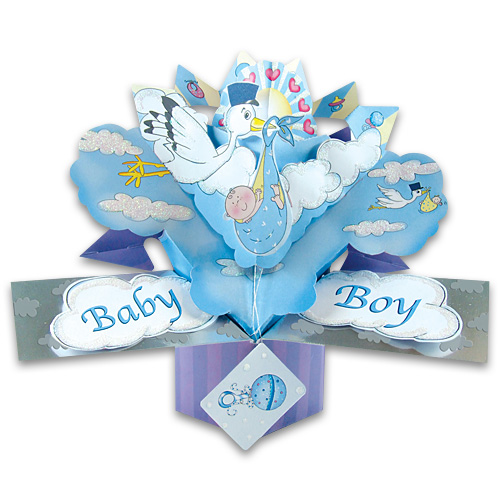 Baby Boy Card - Click Image to Close